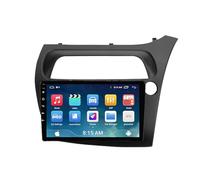 9-Inch Android 13 2 Din Car Radio for Honda Civic Hatchback 2006-2011, Bluetooth, Carplay, AHD Backup Camera, GPS Navigation, Steering Wheel Control (S10-4 8G+12)