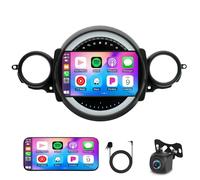 9 Inch Android 13 Car Stereo for BMW Mini Cooper R56 2007-2014, 2 Din Car Radio Head Unit w/Wireless CarPlay Android Auto, 2GB 64GB GPS Touchscreen WIFI Bluetooth FM RDS SWC Backup Camera