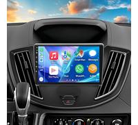 9 Inch Android 13 Car Stereo for Ford Transit 2015 2016 2017 2018 IPS HD Touch Screen 2 Din Car Radio Receiver w/Carplay Android Auto GPS Navigation Bluetooth Wifi AHD SWC BT Backup Camera Mic, 2+32G
