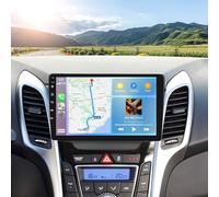 9 Inch Android 13 Car Stereo for Hyundai I30 GD 2012-2017 Double Din 4G+64G Car Radio with Wireless Carplay and Android Auto Touch Screen Bluetooth GPS FM RDS WiFi Backup Camera Mic