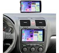 9 Inch Android 13 Car Stereo for VW Golf 5 GTI 2004-2008 Double Din 2G+32G | Car Radio Head Unit w/Wireless Carplay Android Auto HD Touchscreen Bluetooth GPS WIFI FM RDS Mirror Link Split Screen