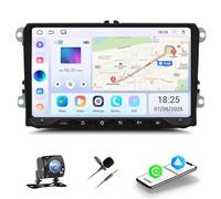 9 inch Android 14 Car Stereo for Passat B6 B7 2005-2011 Head Unit, 2+32G Touchscreen Radio for Polo GTI 2009-2013 Stereo Upgrade Carplay Android Auto GPS Bluetooth Wifi FM RDS SWC AHD Backup Camera