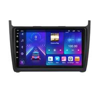 9 Inch Android 14 Touch Screen Car Radio 2 Din for Volkswagen VW polo 5 2008-2020 with AHD Backup Camera Steering Wheel Controls/SWC Bluetooth Carplay GPS Navigation(P4 4G+WIFI 8Core 4G+64G)