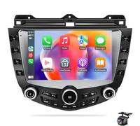 9 inch Android 15.0 Car Radio Stereo for Hon-da Accord 7th 2003-2007 Wireless CarPlay Android Auto Car Audio Multimedia Host GPS Navigation WiFi Bluetooth USB FM/SWC Backup Camera(Color:8 CORE 8+256G)