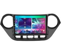 9 Inch Android 15 Car Stereo for Hyundai I10 2014-2017 with Bluetooth Radio FM AM RDS Mobile Phone Mirror Link Steering Wheel Control and Backup Camera Support, 8 Core 4g+wifi 6g+128g, normal