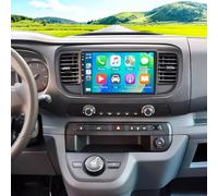 9 inch Android 15 Car Stereo for Peugeot Expert for Citroen Jumpy 2016-2023, 2+64GB Touch Screen Display Radio Multimedia Player Head Unit with CarPlay Android Auto GPS Navigation Bluetooth Wifi