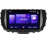 9 Inch Android 15 Double Din Car Radio Stereo with Touch Screen GPS Navigation Bluetooth FM Radio for Kia Soul SK3 2019-2020 Plug and Play Support Apple CarPlay Android, 8 Core 4g+wifi 4g+64g, normal