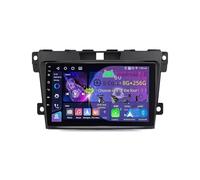 9 Inch Android 15 Double Din Car Stereo for Mazda CX7 2009-2012, with CarPlay, GPS Navigation, Bluetooth, Steering Wheel Control, AHD Backup Camera