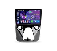 9 Inch Android 15 Double Din Car Stereo for Toyota Aygo B40 2014-2021, With CarPlay, GPS Navigation, Bluetooth, Steering Wheel Control, AHD Backup Camera