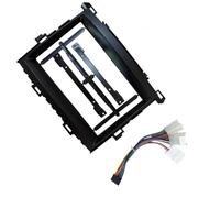 9 Inch Android Player MP5 Stereo Navigation 2 Din Car Radio Fascia Panel Dashboard Frame For Toyota For Alphard 2008-2014 AJOHBM(Frame with cable)