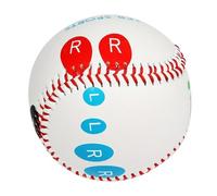 9 Inch Baseball Training On The Field - Training Ball On The Baseball Field, 9 Inch Launch Trainer | Baseball With Color Coded Finger Positioning Signs