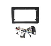 9 Inch Car Fascia Frame Adapter Canbus Box Decoder Android Radio Dash Fitting Panel For A4 B7 S4 RS4 B6 2002-2008 POMPOMPUR(Frame Cable Canbus)