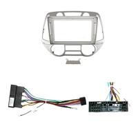 9 Inch Car Fascia Frame Cable Android Big Screen Radio Dash Fitting Panel Kit For Hyundai I20 2008 2009 2010 2011(Frame A Cable)