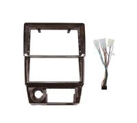 9 Inch Car Frame Fascia Adapter Android Radio Dash Fitting Panel For Toyota For Camry XV20 1996-2002 POMPOMPUR(Frame Cable)