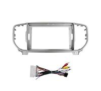9 Inch Car Frame Fascia Adapter Android Radio Dash Fitting Panel Kit For Kia For Sportage KX5 2015 2016 2017 2018(Full Set 2015-2018)