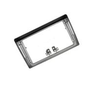 9 Inch Car Frame Fascia Adapter Canbus Box Decoder Android Radio Dash Fitting Panel For Peugeot 407 2004-2009 AJOHBM(Silver)