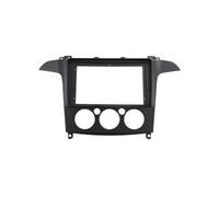 9 Inch Car Frame Fascia Adapter Radio Dash Fitting Panel Kit For Ford For S-MAX 2006 2007 2008 2009 2010 2011 2012 2013 2014 2015 MENSUNUBNM(MANUAL AC)