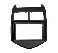 9 INCH Car Frame Fascia For Chevrolet For Aveo 2 For Sonic T300 2011-2015 Adapter Canbus Box Cable Radio Head Unit Panel Kit(Black,Frame)