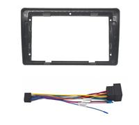 9 Inch Car Interior Front Dash Center Facia Stereo Frame Kit For VW For Polo 2004-2011 Mounting Bezel Faceplate(Fascia and cable)