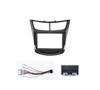 9 Inch Car Radio 2 Din Fascias Frame Panel Dashboard Installation Trim Power Cable Stereo For Chevrolet For Sail 2005 2009-2014 Car Accessories(Frame cable 2005)