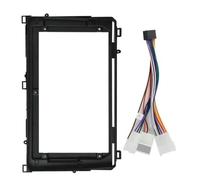 9 Inch Car Radio Android Stereo MP5 Player Frame 2 Din Head Unit Fascia Cover For Toyota For Corolla 11 For Auris E180 2017 AJOHBM | Frame an cord