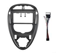 9 Inch Car Radio Dashboard Frame Adapter Trim Kit Black 2-DIN Stereo Fascia Trim for Xsara 1999-2010 for Navigation GPS DVD Easy Installation(A)