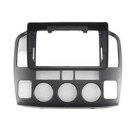 9 Inch Car Radio Fascia For Suzuki For Grand For Vitara XL-7 2001-2006 Video Panel Player Audio Frame Dashboard Mount Kit Wire(Black)