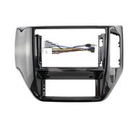 9 Inch Car Radio Fascia LHD RHD Dash Panel Player Audio Stereo Frame Dashboard Mount Kit For Nissan For Patrol V5 Y61 2004-2012(Black Rhd,Frame Cable)