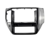9 Inch Car Radio Fascia LHD RHD Dash Panel Player Audio Stereo Frame Dashboard Mount Kit For Nissan For Patrol V5 Y61 2004-2012(Black LHD,Frame)