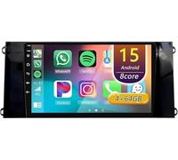 9 Inch Car Radio for Ford Transit Custom 2022, Wireless Apple CarPlay Android Auto, GPS Navigation WiFi Bluetooth Steering Wheel Control Camera, C 8-core (4 GB 64 GB), C 8-core (4 GB 64 GB)