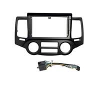 9 Inch Car Radio Plastic Fascia Panel Frame Dashboard Mount Kit For Kia For Optima For Magentis 2008-2010 LHD(Frame Cable-AT)