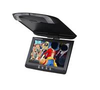 9 Inch Car Roof Monitor LCD Flip Down Screen Overhead Multimedia Video Ceiling mount Display(Black)