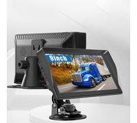 9 Inch Car Sat Nav, Car GPS Navigator with UK Europe France Maps, Lifetime Free-Update, Voice Guidance, 8GB + 256MB Memory