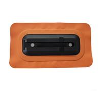 9 Inch Central Fin Base For Kayak Canoe Surfing, Pvc Fin Mount Box With Secure Locking Mechanism, Black Color(yellow)