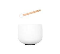 9 Inch Crystal Singing Bowl Set Frosted 440Hz A