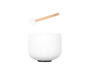 9 Inch Crystal Singing Bowl Set Frosted 440Hz A