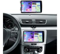 9 Inch Double Din Android 13 Car Stereo for VW Passat B7 2010-2014 2G+32G | Car Radio Head Unit with Wireless Carplay Android Auto Bluetooth Touchscreen GPS WIFI FM RDS Split Screen Backup Camera