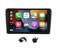 9 Inch Double Din Car Stereo for Audi A3 S3 2003-2012 w/Wireless CarPlay & Android Auto 2G+64G Android 13 Touchscreen FM/RDS Radio Player Bluetooth Car Stereo w/Backup Camera WiFi SWC Split Screen