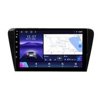 9 inch Double Din CarPlay Car Stereo Android 14 Touch Screen Car Stereo for Skoda Octavia 3 A7 2013-2018 with Bluetooth AHD Backup Camera GPS Navigation Steering Wheel Controls(A1 1G+32G)