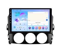 9 inch Double Din CarPlay Car Stereo Android 15 Touch Screen Car Stereo for Mazda MX-5 MX5 MX 5 2005-2015 with Bluetooth AHD Backup Camera GPS Navigation Steering Wheel Controls(H6 8G+256G)
