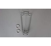 9 inch ES/UK Shade Frame Carrier Twin Pack.to Support a lampshade with Duplex Fitting.