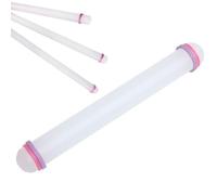 9 Inch Fondant Rolling Pin Sugarcraft Fondant Toolon-Stick Sugarcraft Rolling Pin Plastic Fondant Roller Dough Roller for Rolling Fondant Dough Pie Crust at Home Kitchen