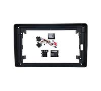 9 Inch For A4 For B7 For S4 For RS4 For B6 Car Fascia Frame Adapter Canbus Box Decoder Android Radio Dash Fitting Panel Kit Car Radio Fascia(Frame Cable Canbus)