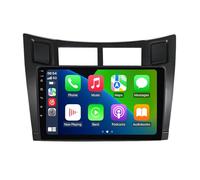9 Inch HD Touch Screen Car GPS Navigation for Toyota Yaris 2005 2006 2007 2008 2009 2010 2011 2012, Android 14 Auto Multimedia Player with Phone Connection