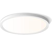 9 inch LED Flush Mount Ceiling Light Fixture, 4000K Nature White Flat Lamp, 18W Super Slim LED Ceiling Lighting Home Modern Decor Lights For Living Room Bathroom Kitchen Bedroom Hallway Balcony, Round
