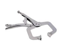 9 Inch Locking C Clamps Vise Grip Pliers, 45# Steel Automatic Sheet Metal Welding Tool, Ergonomic Handle for Woodworking and Fabrication