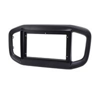 9 Inch Navigation Panel Frame, Anti Scratch Black ABS, Car Stereo Bezel for Strada 2021 2024, Interior Upgrade Kit, 4PCS (Without power cord)