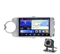 9-Inch Portable Car Radio for Yaris 2012-2017, Left-Hand Drive, Wireless CarPlay & Android Auto, Touchscreen, Live Navigation, Voice Control, Bluetooth 5.0, FM RDS, Mirror Link