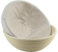 9 Inch Proofing Bread Basket Cloth, Reusable Breathable Liner Cotton Flax Banneton Proofing Bread, Round Cloth Baking supplies Baking Tools and Accessories