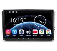 9 Inch Qualcomm 4+64GB Android 14 Car Stereo for VW Golf 5 Golf 6 Polo 6R Passat B7 Tiguan Touran Seat Skoda Octavia Radio Wireless CarPlay Wifi Bluetooth 5.1 DSP Canbus FM SWC RDS A2DP 4G LTE